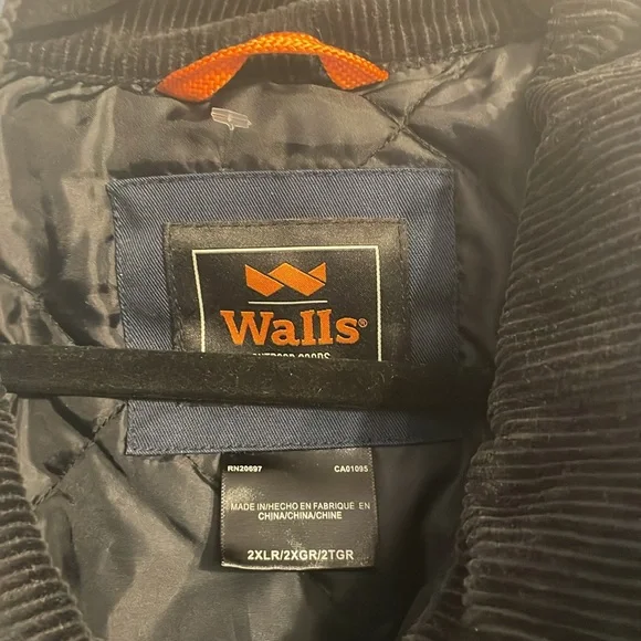 Walls Outdoor Goods Overall Coveralls Size 2XLBlue